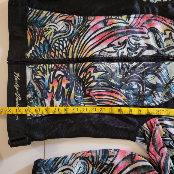 Harley Davidson Women's Mesh Jacket - Picture 9 of 12